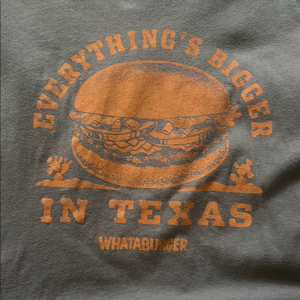 Whataburger Gray Short Sleeve Tee